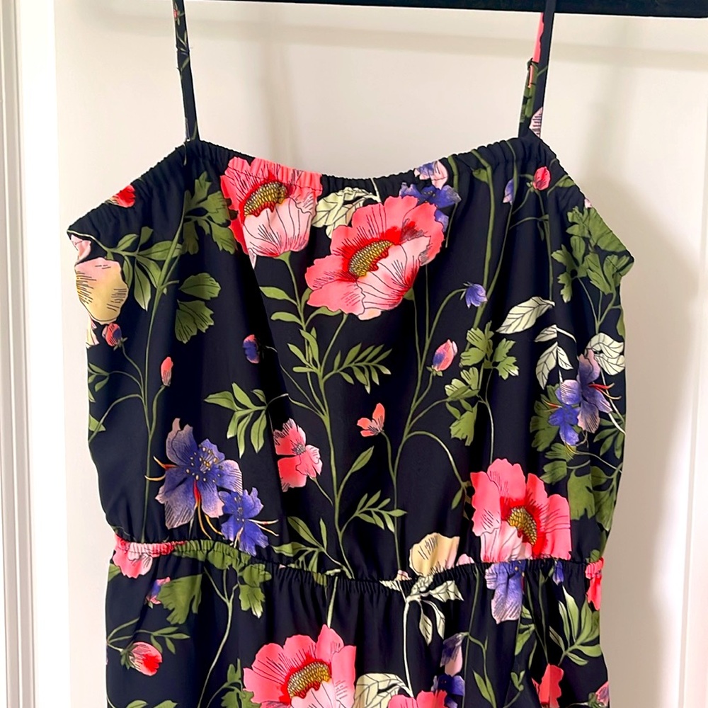 Express Floral High Low Dress